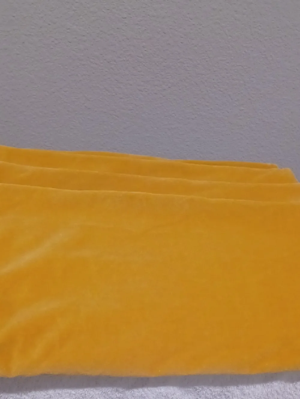 IKEA Sanda vibrant gold velour / velvet pillow covers 20x20 total of (4) four